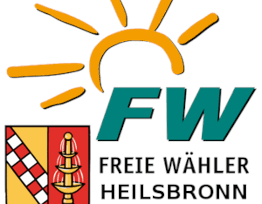 Logo der Freien Wähler Heilsbronn mit weißem Hintergrund