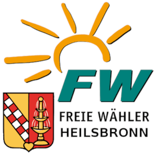 Logo der Freien Wähler Heilsbronn mit weißem Hintergrund