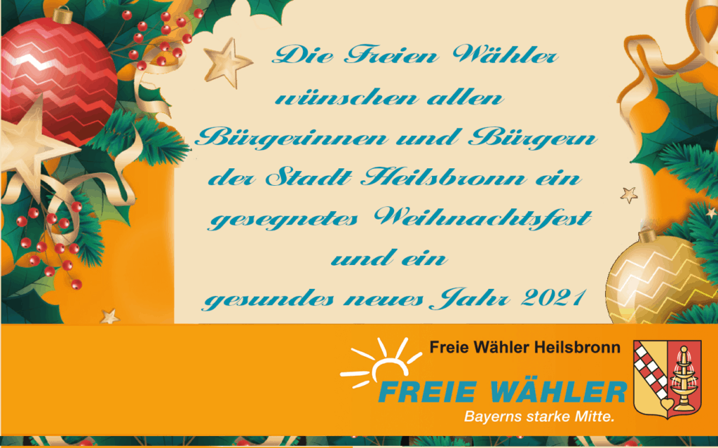 Weihnachtsgruß 2020