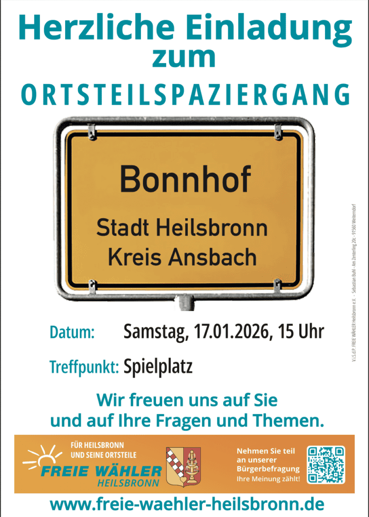 Ortsteilspaziergang Bonnhof